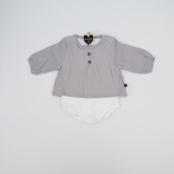 Body camisa gris