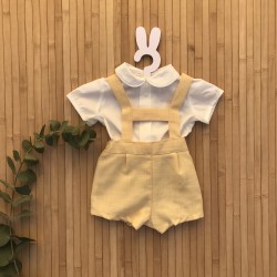 Conjuntos tirantes amarillo