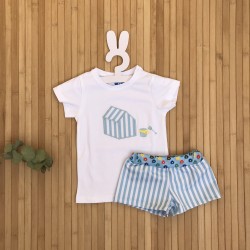 conjunto baño casita playa...