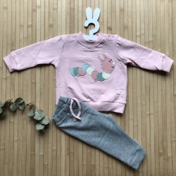 Chandal oruguita rosa