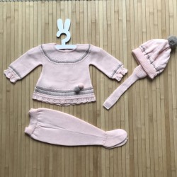 Conjunto 3 piezas petalo