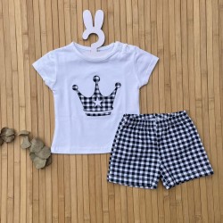 Conjunto corona marino